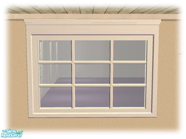 Sims 2 — Double Short Window - Mesh by Shakeshaft — Part of a second set of French Quarter style Windows and Doors minus