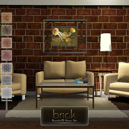 Sims 3 — Brick Pattern Set by brandontr — BrandonTR at TSR