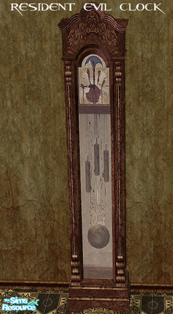 Sims 2 — Resident Evil Super SET - Reuhr by kawaiiruki — Resident evil Clock need Basegame
