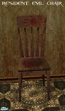 Sims 2 — Resident Evil Super SET - Restuhl by kawaiiruki — Resident evil Chair need Basegame 