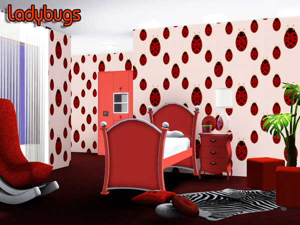 Sims 3 — Ladybugs by TSR Archive — By Pralinesims /under Theme