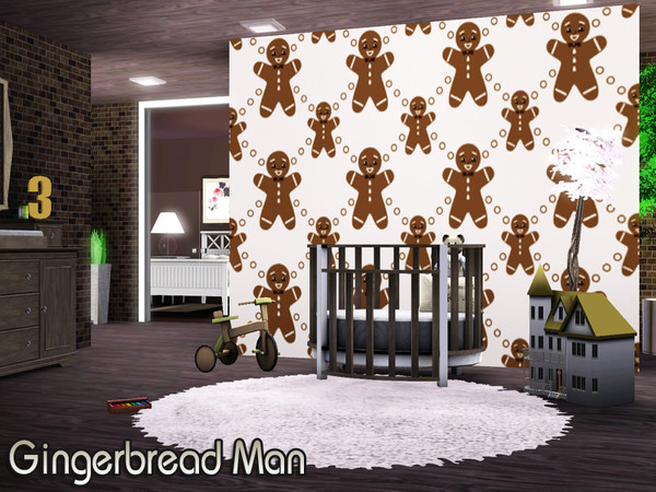 Sims 3 — Gingerbread Man by TSR Archive — By Pralinesims-Under Theme