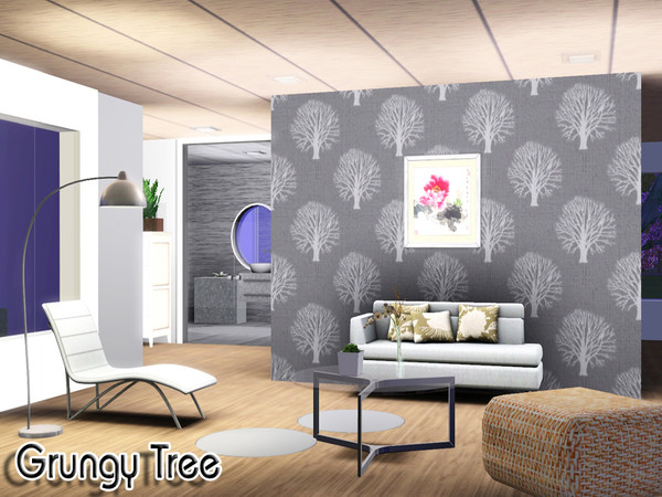 Sims 3 — Grungy Tree by TSR Archive — By Pralinesims-Under Theme