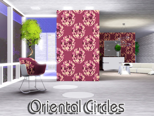 Sims 3 — Oriental Circles by TSR Archive — By Pralinesims /under Theme