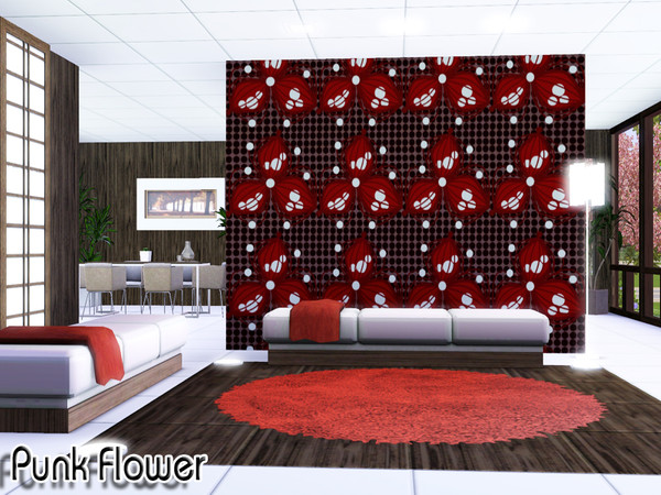 Sims 3 — Punk Flower by TSR Archive — By Pralinesims /under Theme