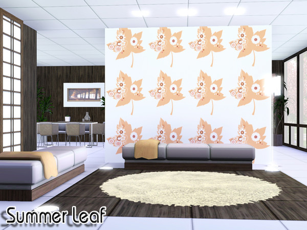 Sims 3 — Summer Leaf by TSR Archive — By Pralinesims /under Theme