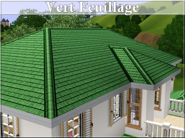 Sims 3 — Vert Feuillage Slates and White Trim by lilliebou — par lilliebou de TSR, TSRAA