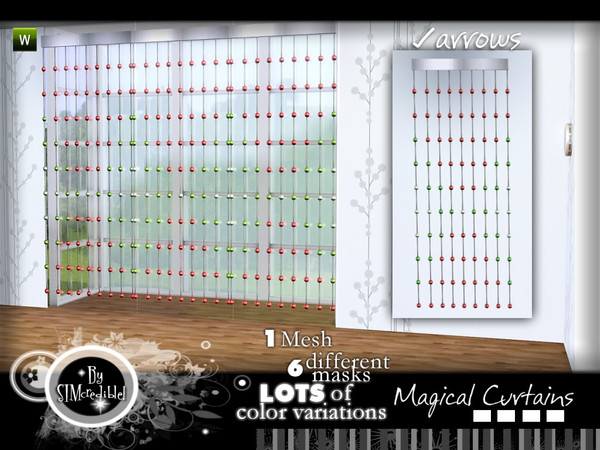 Sims 3 — Magical Curtains by SIMcredible! — by SIMcredibledesigns.com available at TSR