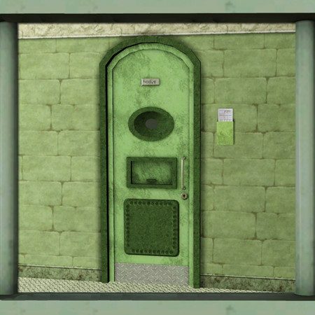 Sims 3 — Modern Prison Door by Cyclonesue — Hate your Sims? Well, give them cellls to live in. This door is heavy duty
