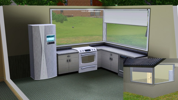 Sims 3 — Window 3x1 half by magicdawn — Window 3x1 half - This is one of the items I missed in Sims3... maybe anyone else