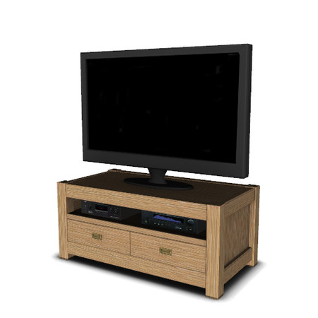 Sims 3 — Biscay TV Unit by Shakeshaft — Part of the Biscay Lounge Furniture Set the Biscay TV Unit created by shakeshaft