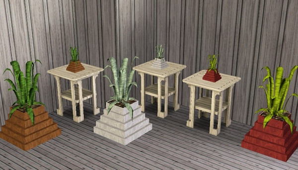 Sims 3 — Beanstalk Mesh Set by TheNinthWave — These plants were part of the Beanstalk mesh set that got featured on tsr