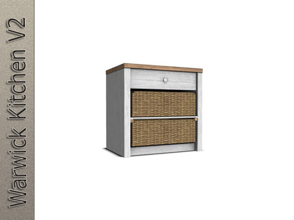 Sims 3 — V2 Warwick Kitchen Counter02 by Angela — Version2, Warwick Kitchen Counter02. Made by Angela@TSR (2010) Please