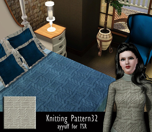 Sims 3 — Knitting Pattern32 by ayyuff — 