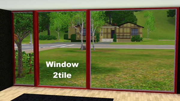 Sims 3 — Window 2x1 full by magicdawn — Window 2x1 full - There are windows for 1tile and 3tile in the game... why not