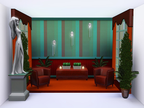 Sims 3 — Mr.S Garo Lime Pattern by mrsimulator — Wall and Floor Cover