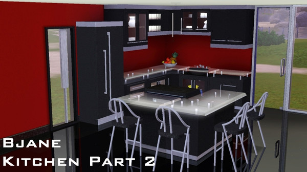 Sims 3 — Bjane Kitchen Part2 by magicdawn — This is the second part of the Bjane kitchen. 5 new meshes: 3 small cabinets,