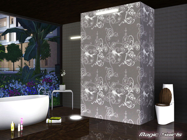 Sims 3 — Magic Swirls by TSR Archive — By Pralinesims/under Theme
