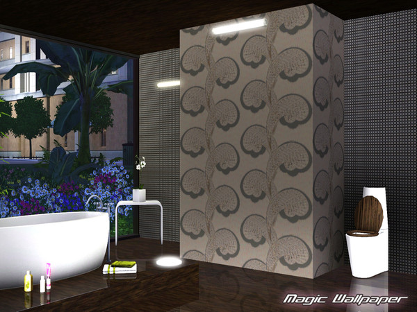 Sims 3 — Magic Wallpaper by TSR Archive — By Pralinesims/under Theme
