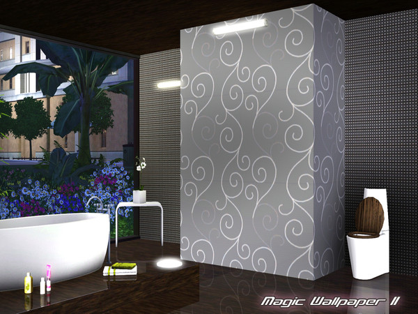 Sims 3 — Magic Wallpaper II by TSR Archive — By Pralinesims/under Theme
