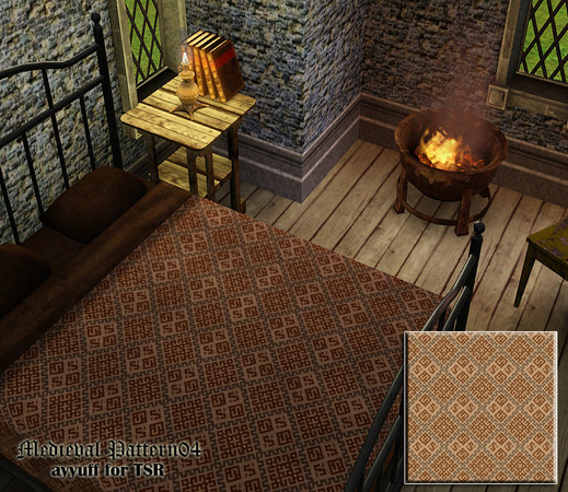 Sims 3 — Medieval Pattern04 by ayyuff — 