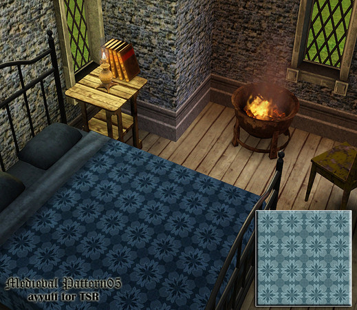 Sims 3 — Medieval Pattern05 by ayyuff — 
