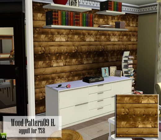 Sims 3 — Wood Pattern09_H. by ayyuff — wood pattern by ayyuff