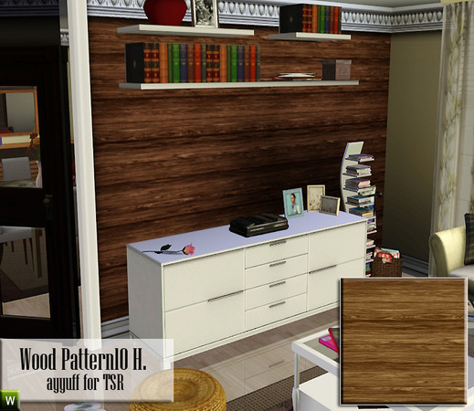 Sims 3 — Wood Pattern10_H. by ayyuff — wood pattern by ayyuff
