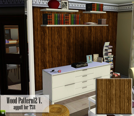 Sims 3 — Wood Pattern12_V. by ayyuff — wood pattern by ayyuff