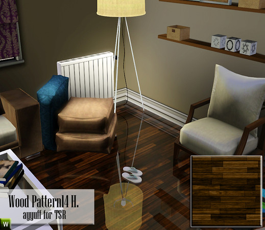 Sims 3 — Wood Pattern14_H. by ayyuff — wood pattern by ayyuff
