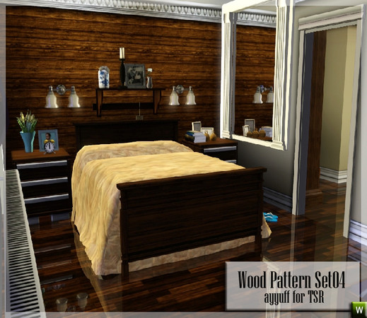 Sims 3 — Wood Pattern Set04 by ayyuff — 13 new wood patterns by ayyuff
