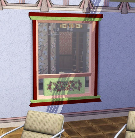 Sims 3 — Before Spring Set - Floral Window by Canelline. canelline.blogspot.com by Canelline — Before Spring Set - Floral