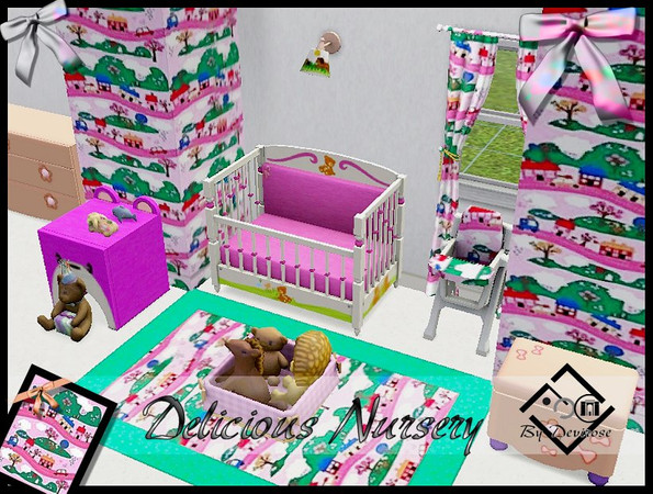 Sims 3 — Delicious Nursery by Devirose — Per i vostri bambini dolcezza e fantasia.-Pattern by Devirose