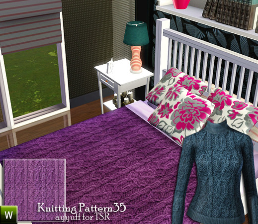 Sims 3 — Knitting Pattern35 by ayyuff — Knitting pattern