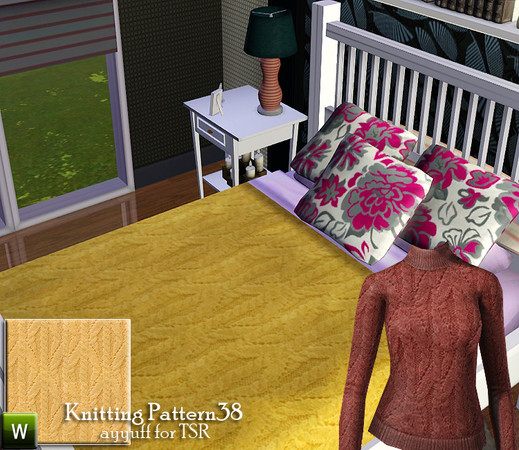 Sims 3 — Knitting Pattern38 by ayyuff — Knitting pattern