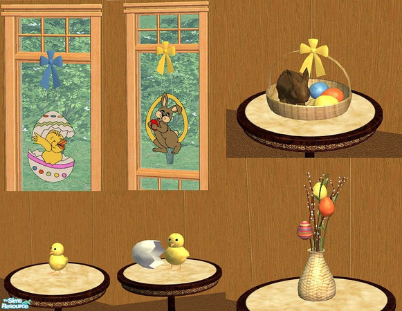 Sims 2 — Easter-Set by marilu — Easter-Deko