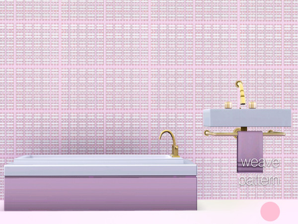 Sims 3 — Weave Pattern by DOT — Weave Pink by DOT of The Sims Resource