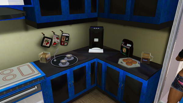 Sims 3 — kitchenklutter by ruhrpottbobo — kitchenklutter Simseo Quadrante, Simseo cup, cappuchino cups, cake plate,