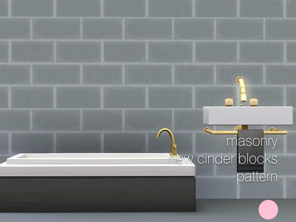 Sims 3 — New Cinder Blocks Pattern by DOT — New Cinder Blocks by DOT of The Sims Resource