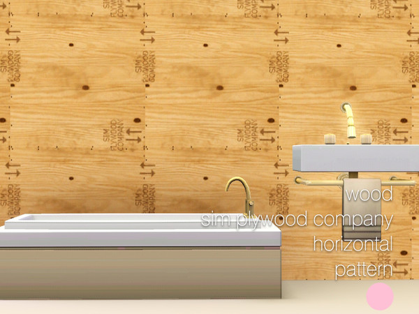 Sims 3 — Sim PlyWood Company Horizontal Pattern by DOT — Sim PlyWood Company Horizontal by DOT of The Sims Resource