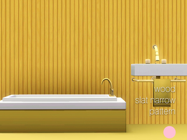 Sims 3 — Wood Slat Narrow Pattern by DOT — Wood Slat Narrow by DOT of The Sims Resource