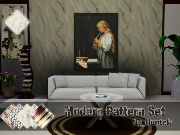 Sims 3 — Modern Pattern Set_3 by By_HunteR — Modern Pattern Set_3 - By_HunteR - TSR