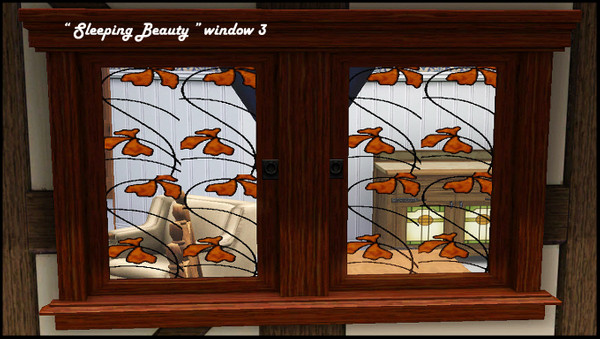 Sims 3 — SLEEPING BEAUTY WINDOW 3 by abuk0 — SLEEPING BEAUTY WINDOW 3 by abuk0