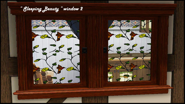 Sims 3 — SLEEPING BEAUTY WINDOW 2 by abuk0 — SLEEPING BEAUTY WINDOW 2 by abuk0