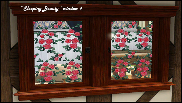 Sims 3 — SLEEPING BEAUTY WINDOW 4 by abuk0 — SLEEPING BEAUTY WINDOW 4 by abuk0