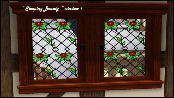 Sims 3 — SLEEPING BEAUTY  WINDOW 1 by abuk0 — SLEEPING BEAUTY WINDOW 1 by abuk0