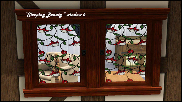 Sims 3 — SLEEPING BEAUTY WINDOW 6 by abuk0 — SLEEPING BEAUTY WINDOW 6 by abuk0