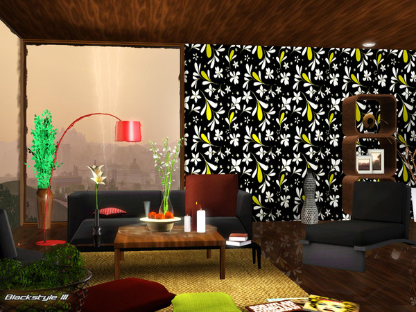 Sims 3 — Blackstyle III by TSR Archive — By Pralinesims under Theme 
