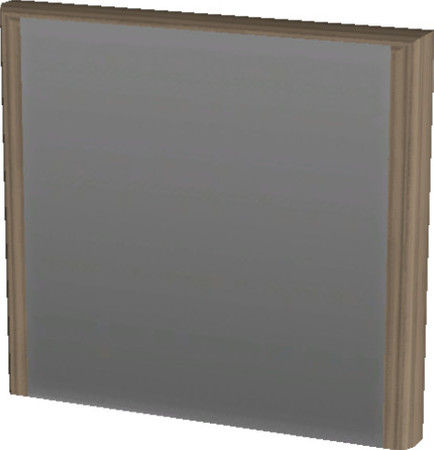 Sims 3 — Halfwall Trimmed by Angela — Trimmed halfwall, The trim covers the top and sides. Made by Angela@TSR (2011)