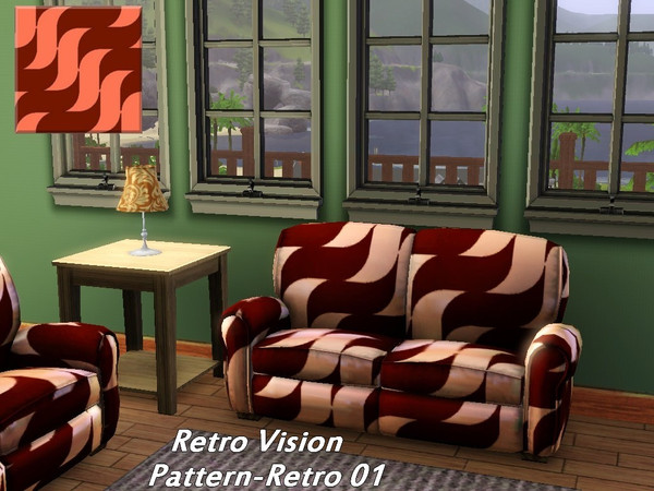 Sims 3 — Retro Vision-Retro 01 by allison731 — By allison731 www.thesimsresource.com Theme: Retro Style. Can be good